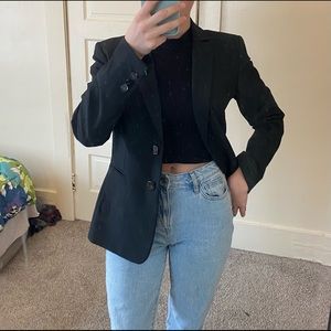 Women’s black oversized Blazer